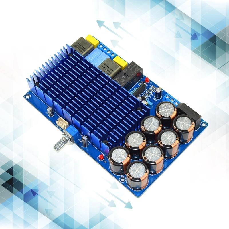 2 Channel Amplifier Stereo Audios Amp Mini HiFi Class D Integrated TDA8954 Amp for Home Speakers 210Wx2