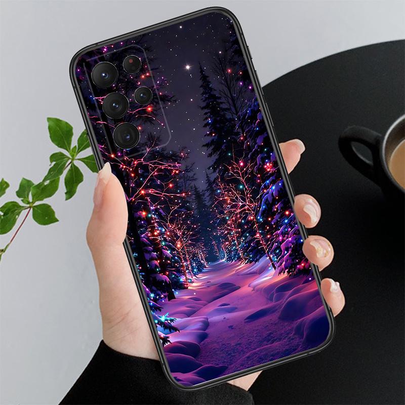 Christmas Tree Ball Phone Case For Samsung A55 A16 A56 A36 A35 A15 A53 A54 A33 A34 A25 A05S A52 A52S A14 A24 A26 A71