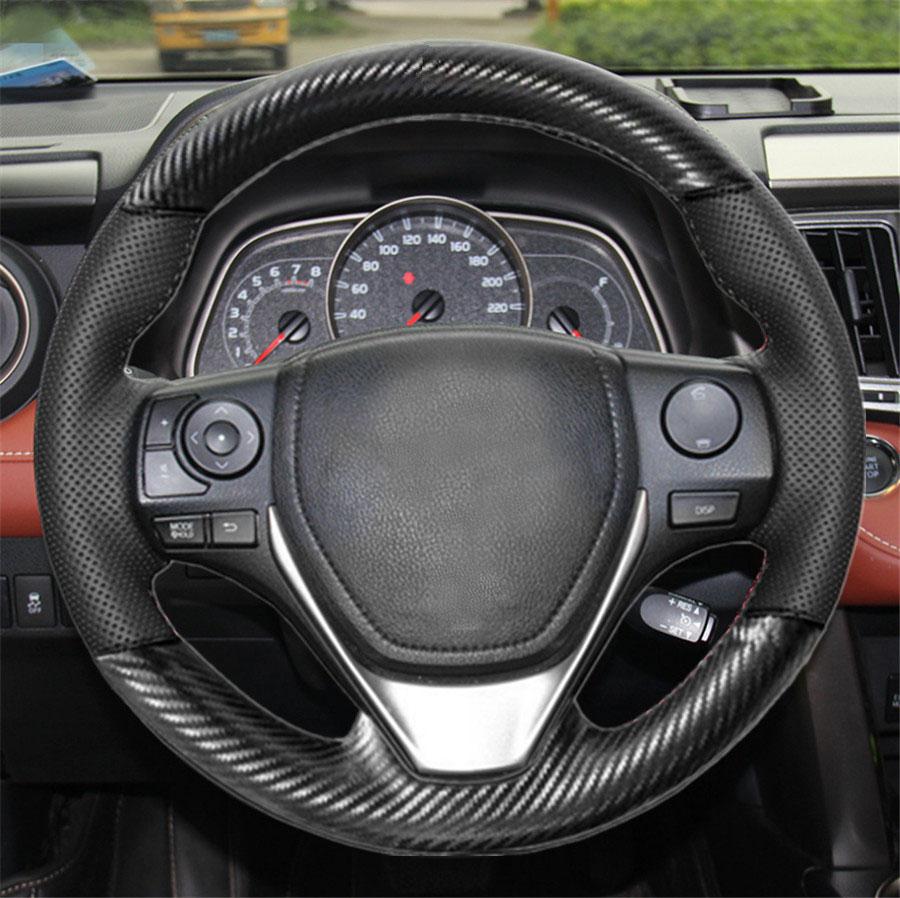 DIY Sewing Steering Wheel Cover for RAV4 Corolla 2014-2018
