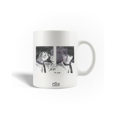 Keramiktasse - BTS - Suga - 30cl - Spülmaschinenfest - Weiß
