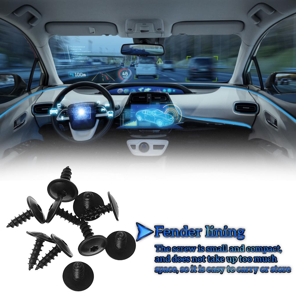 10Pcs Car Clips Screws Fastener For A3 A4 A5 A6 A7 A8 Q3 Q5 Q7 For