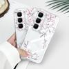 Flower Dance Transparent Phone Case For Infinix Note Hot 60 50 40 30 20 10 Play GT Pro Plus Soft TPU Cover