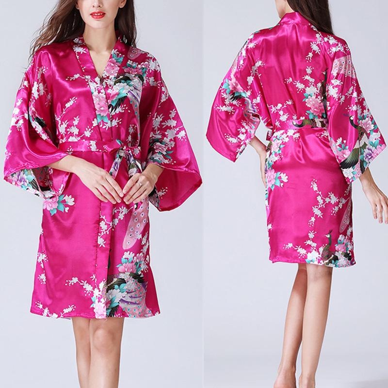 Bata Trajes De BaÃ±o Para Novia Y Damas Batas De Dama De Honor, Bata