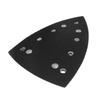 4 Nail 7 Holes Polishing Disc Practical Triangular Hook & Loop Sanding Pad Replacement Plate for DTS 400-REQ