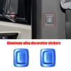 For Kia Carnival Sedona KA4 2021 2022 2025 2024 Middle Door Switch Button Aluminum Alloy Decorative Patch Interior
