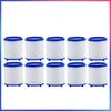 10pcs Faucet Water Filter Element Remove Chlorine Heavy Metals Filtered Showers Head Bath Filtration Purifier Soften Hard Water