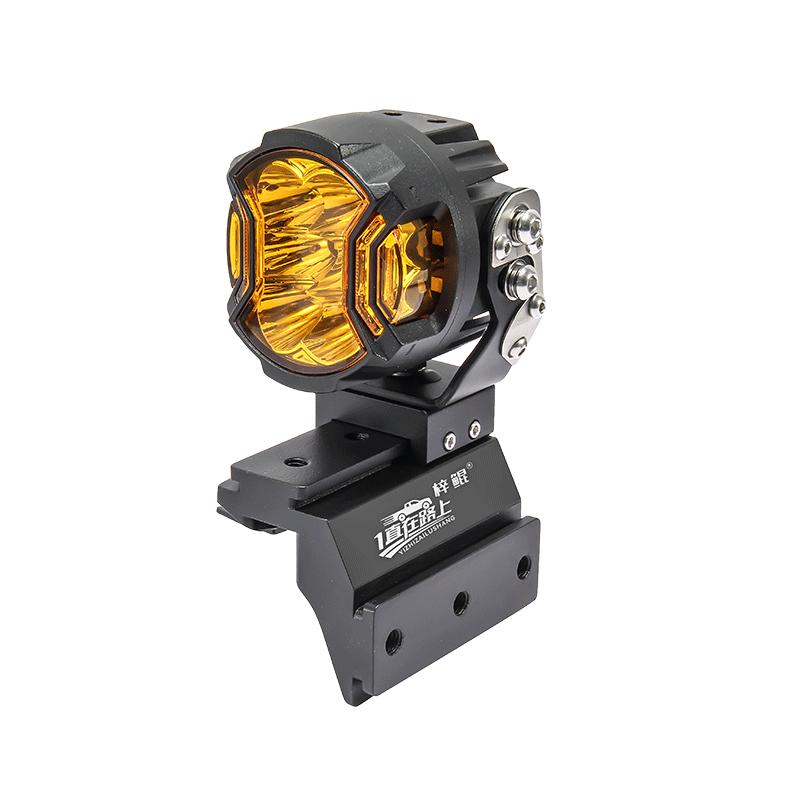 For Toyota Sienna Car A Pillar Led Spotlight Bracket Front Engine Hood Quick Release Dual Guide Rail Expansion Stand Lamp Holder