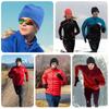 Slouchy Running Cycling Cap Polar Fleece Running Beanie Winter Ski Cap  for Men Women