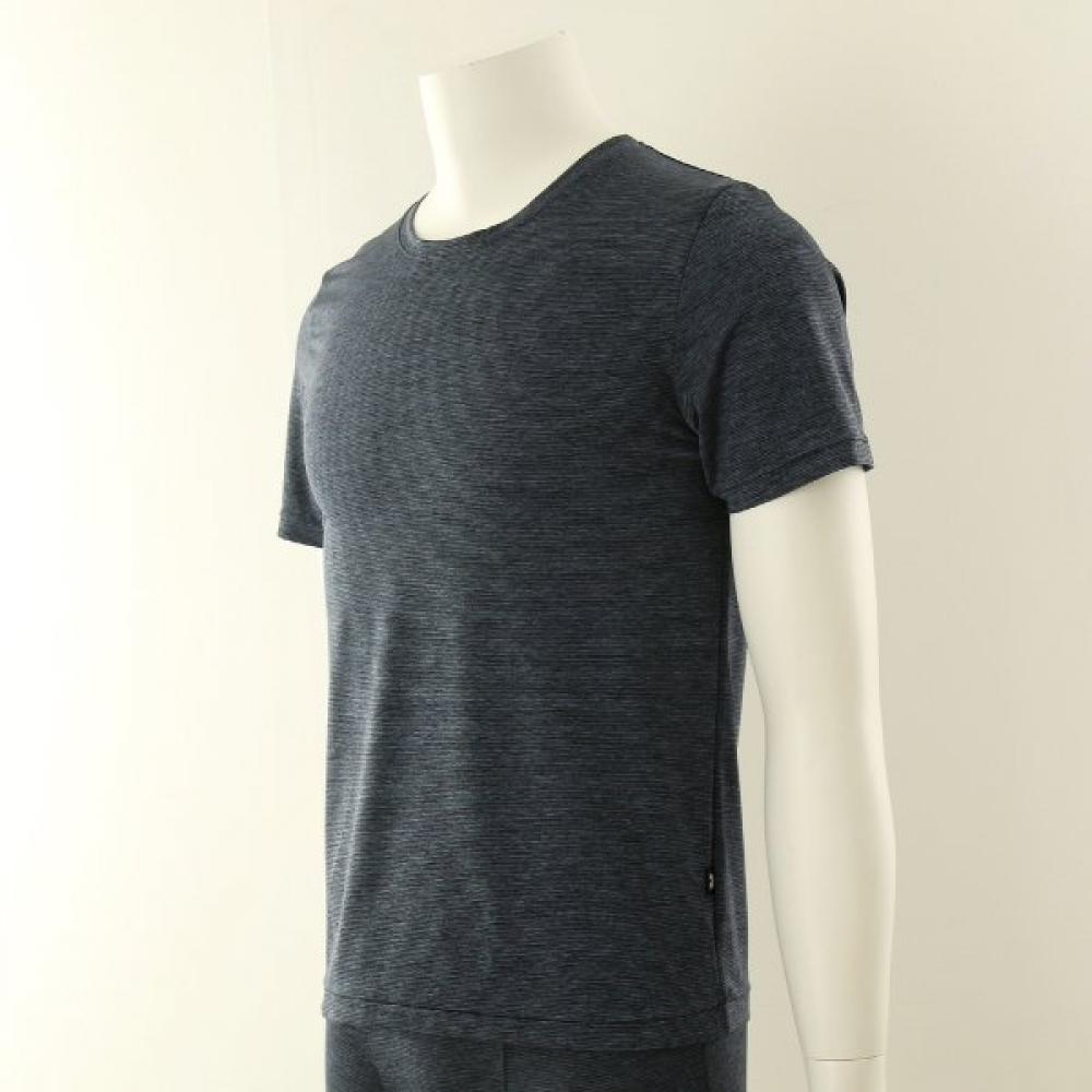 Wacoal Men S Short Sleeve Nylon Poly Melange Running Wmv2404a