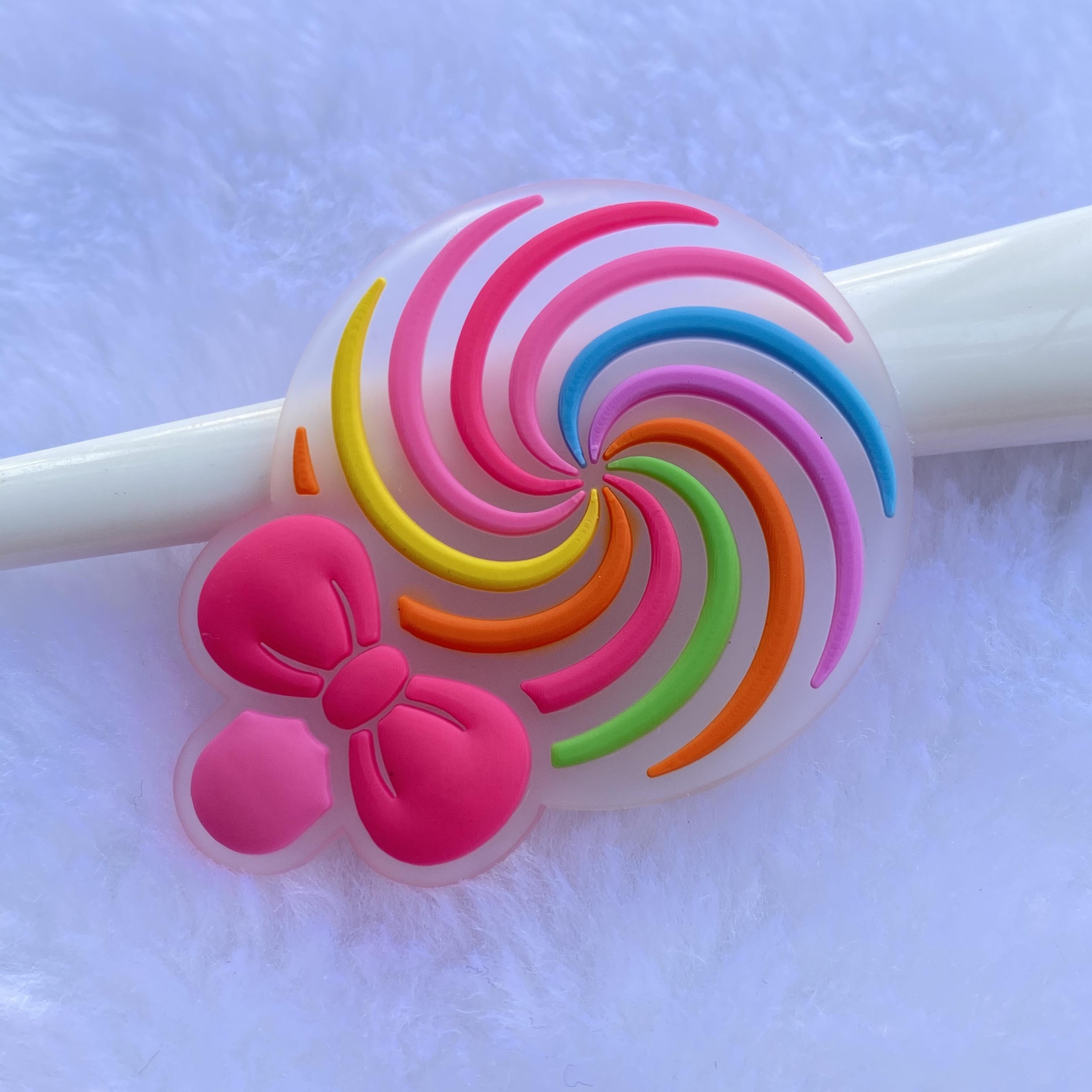 

8pcs/lot Cute Lollipop / fruit cartoon flatback DIY hair bow accessories shower decoration Center Crafts C84