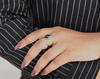 Black Onyx Gemstone Solid 925 Sterling Silver Handmade Boho Designer Wedding Gift Ring Jewelry Unique Gift