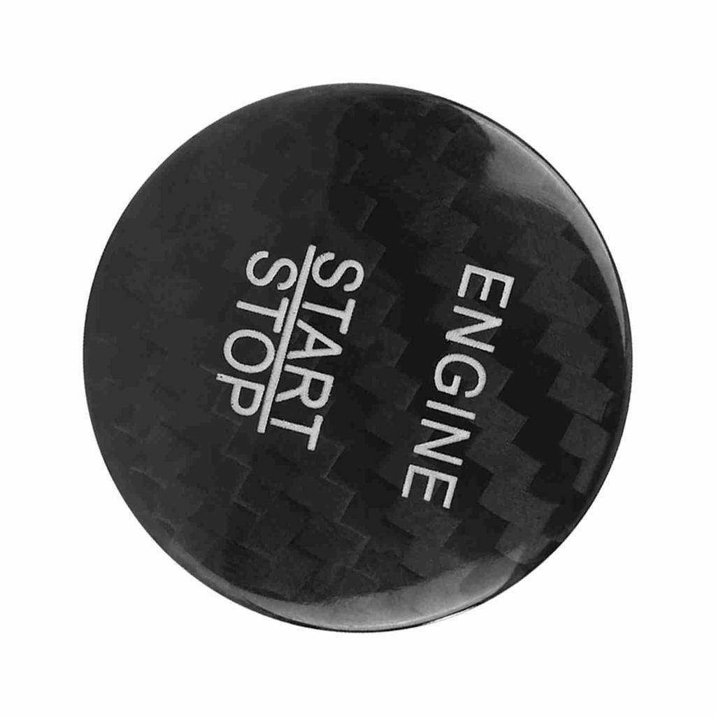 Rote Carbon Motorstartknopf Abdeckung Zierleiste für A B C GLC GLA CLA ML Klasse