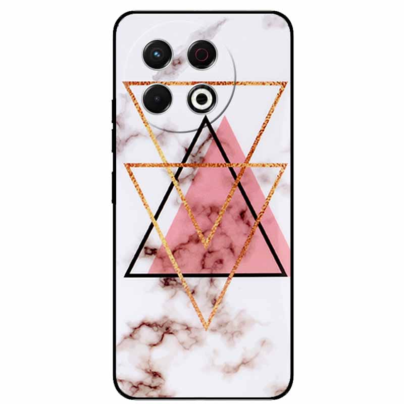 For Tecno Spark 30 Pro Case Marble Painted Silicone Back Cover Cases For KL7 Spark 30 Pro Soft Black Phone Funda Spark 30 Pro 4G
