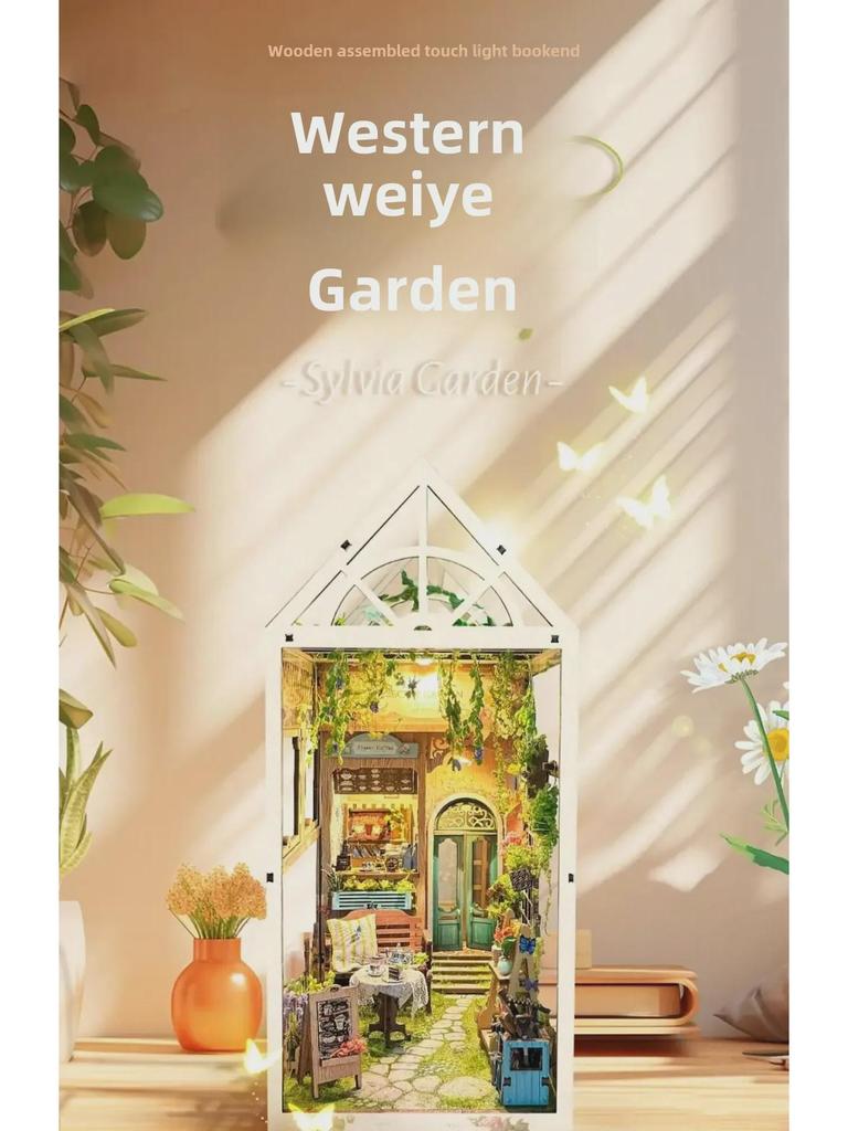 Silvia Garden 3D Wal Weltraum DIY Buchstützenmodell Ornament