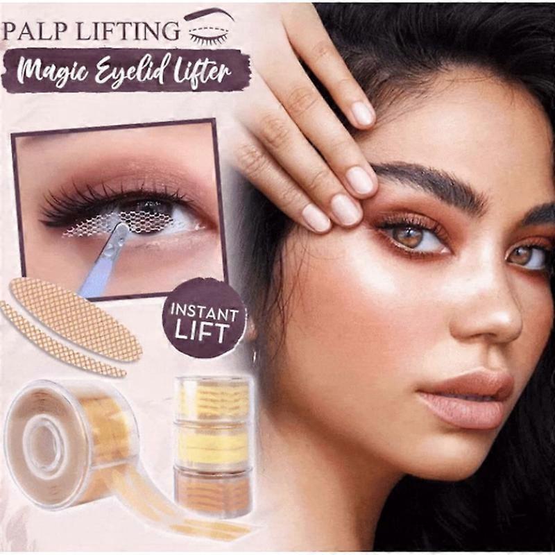 600Pcs/Box Big Eyelid Tape Sticker Double Fold Self Adhesive Eyelid Tape Stickers S/L Makeup Clear Beige Invisible Tool