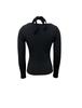 Spring and Autumn Women's Blouse Tops Sexy Halter Solid Color Long Sleeve Tops