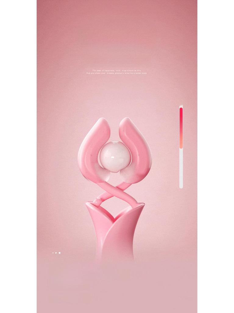 Wireless Nipple Clamp Massager - Female SM Breast Stimulator 135/box