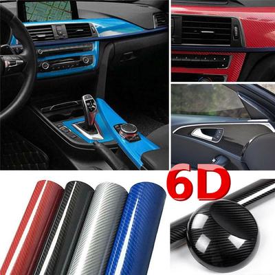 3D Carbon Fiber Vinyl Car Wrap Sheet Roll Film Sticker Decal 127x30cm—HQ
