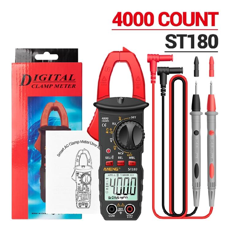 AC/DC Digital Clamp Meter T-RMS 6000 Counts, Multimeter Voltage Tester Auto-rang