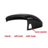 For Volkswagen VW Touareg    -2024 Car Reversing Mirror Cover Rearview Mirrors Housing Rear Shell Black