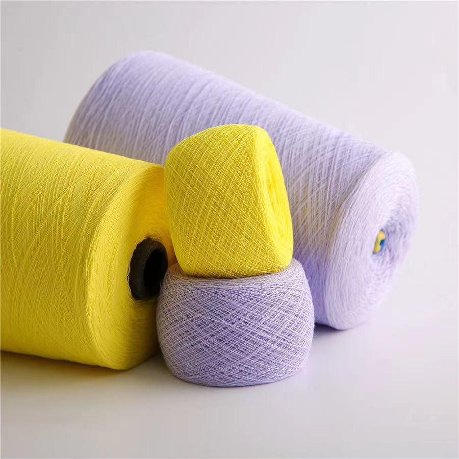 Cashmere France Yarn Brushed Yarn 75% Cashmere 25% Mulberry Silk 1/12 NM Blended Product for Women Tracksuit