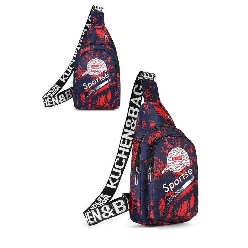 

Мужская сумка через плечо Rilibegan, спортивная сумка на одно плечо, нагрудная сумка Oxford, многофункциональные сумки для хранения