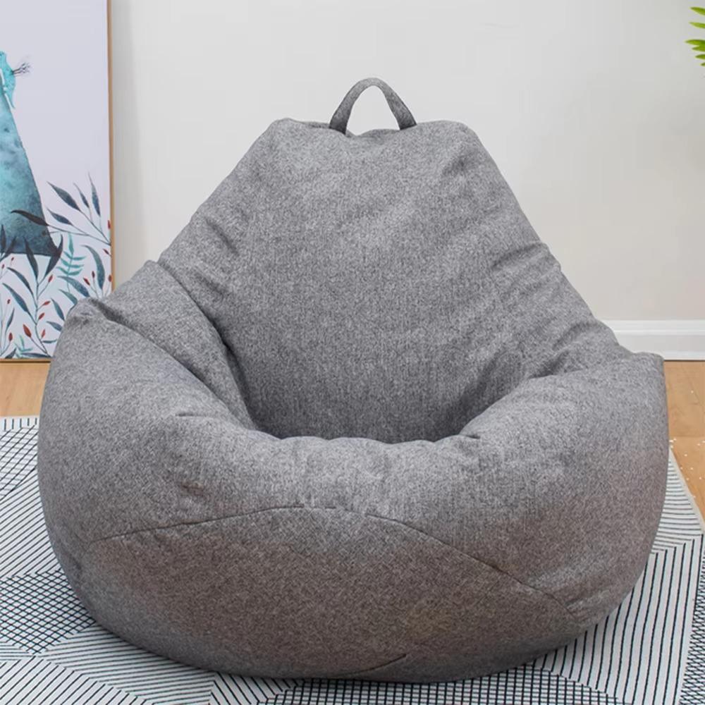 Comfortable Bean Bag Chair Sofa Cover Removable Puff Couch Cover Durable Lazy Sofa Cover  Adults