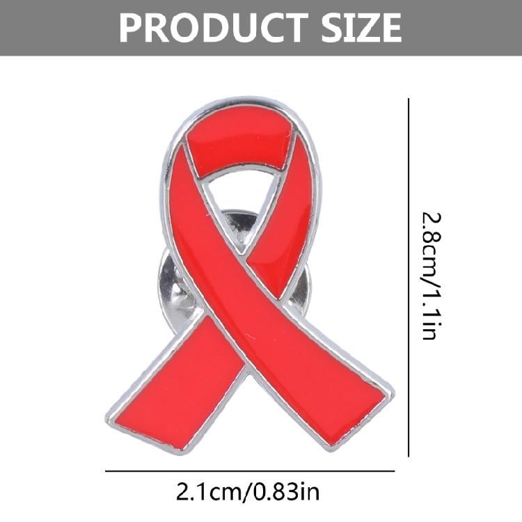 Breast Cancers Awareness Pin Alloy Material Corsage Pin Ribbon Enamel Pins