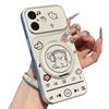 Headphones Puppy Rotating Bracket Apple 17 Large Windows Mobile Phone Case iPhone16/15/14 Electroplating 13 Cute 12