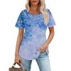 3D Printed Fashion Women's T-Shirt Summer Breathable Trend Versatile