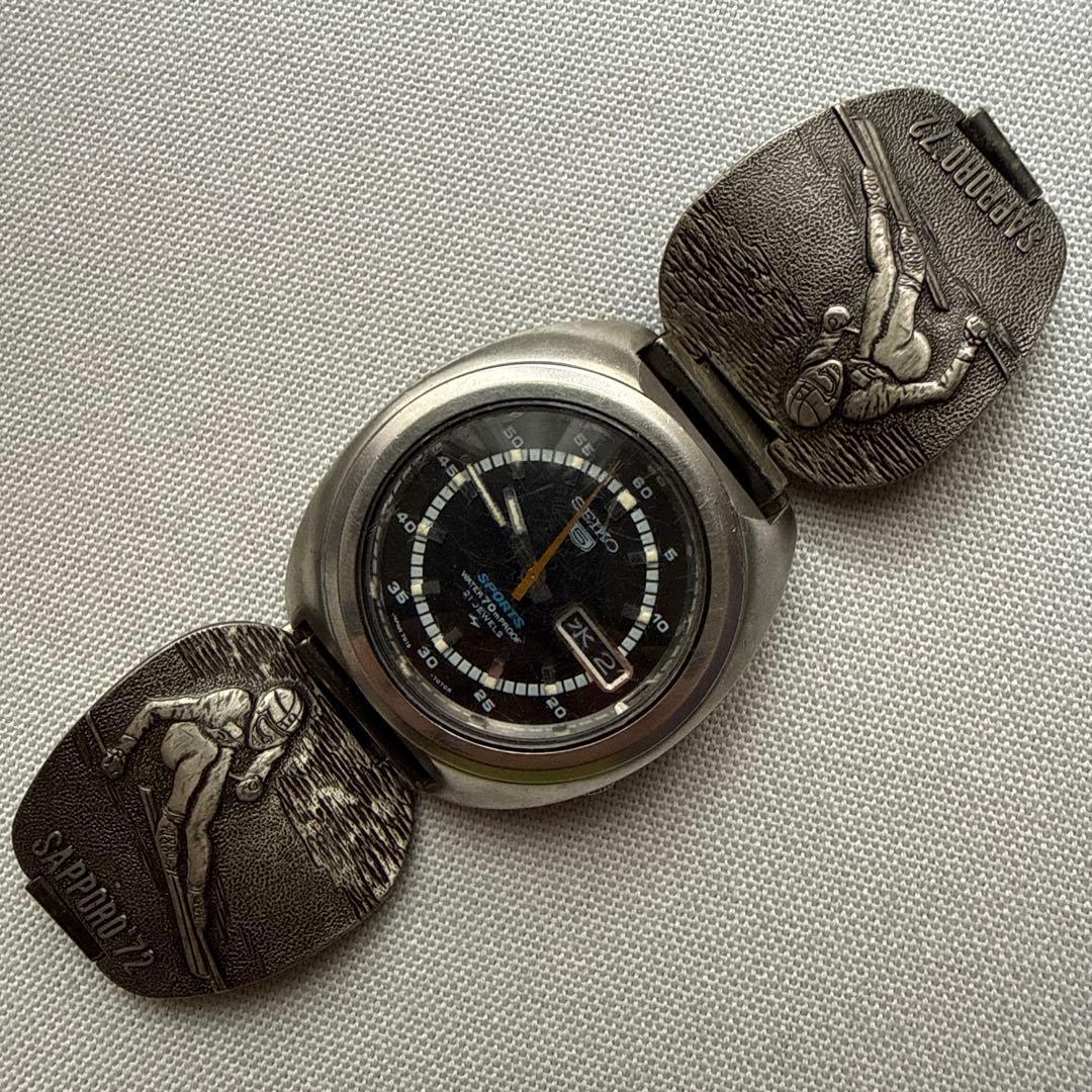 Б/у SEIKO 5 SPORTS Seiko 5 Sports 7019-7050Олимпийские