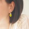 Elegant Grape Stud Earrings Sweet and Fresh Female Earrings Small Green Grapes