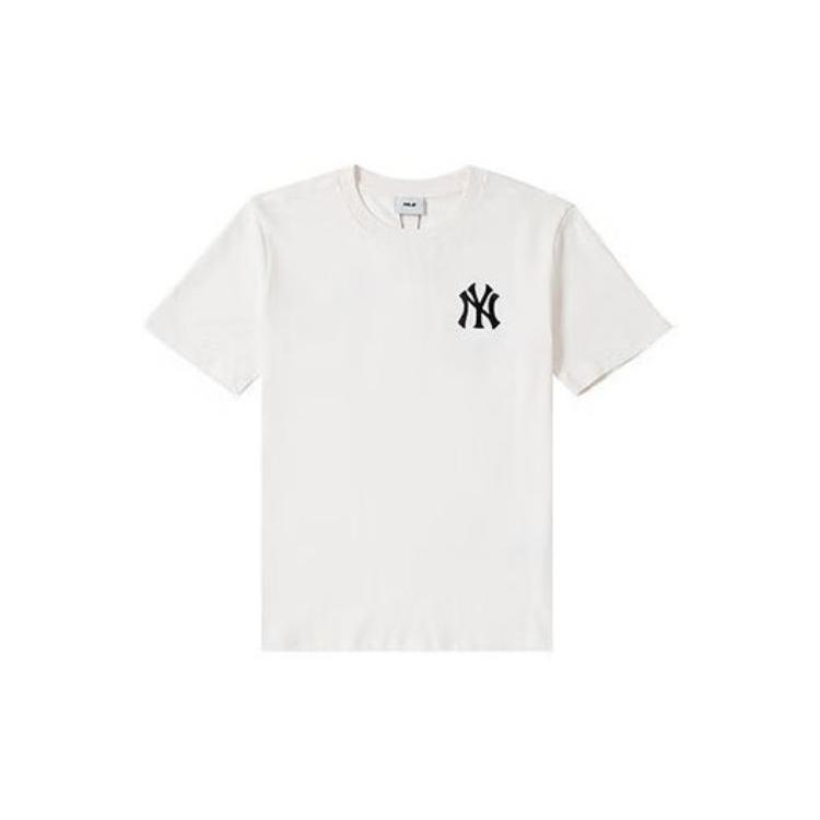 New MLB T-Shirt New York Yankees SS23 White Kids' 7ATSM0633-50CRS