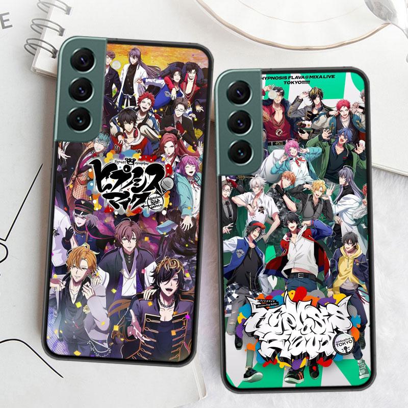 Anime Hypnosis Mic Phone Case For Samsung Galaxy S22 S25 Ultra S21 S10 Plus S26 Edge S20 S23 S24 FE Cover Silicone Soft TPU