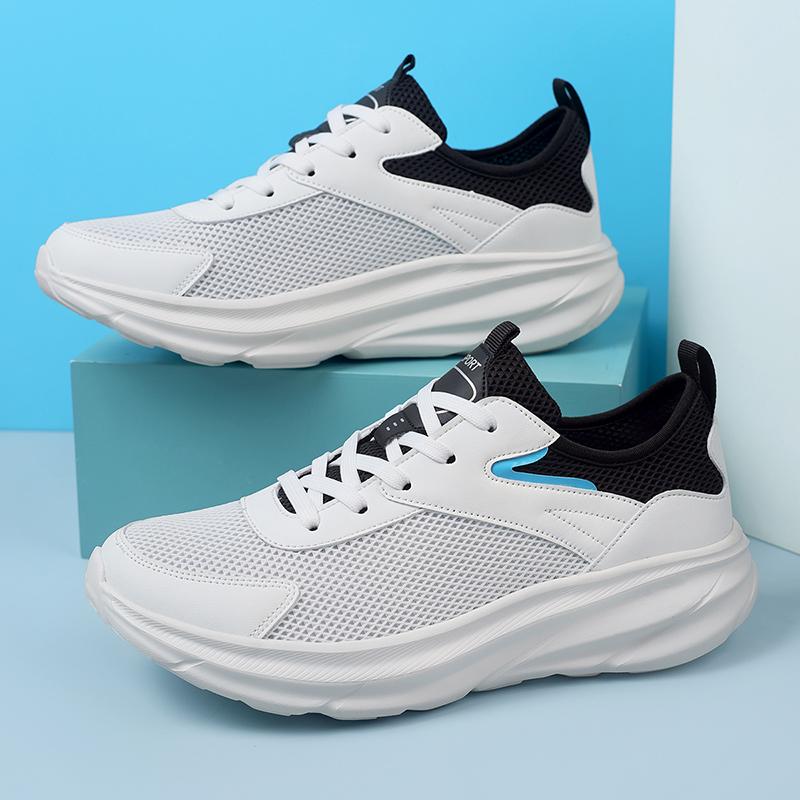 

Mesh Shoes Hollowed Out Breathable Large Size Men s Shoes Light Casual Sports Shoes Non-slip Wear-resistant Running Shoes 39