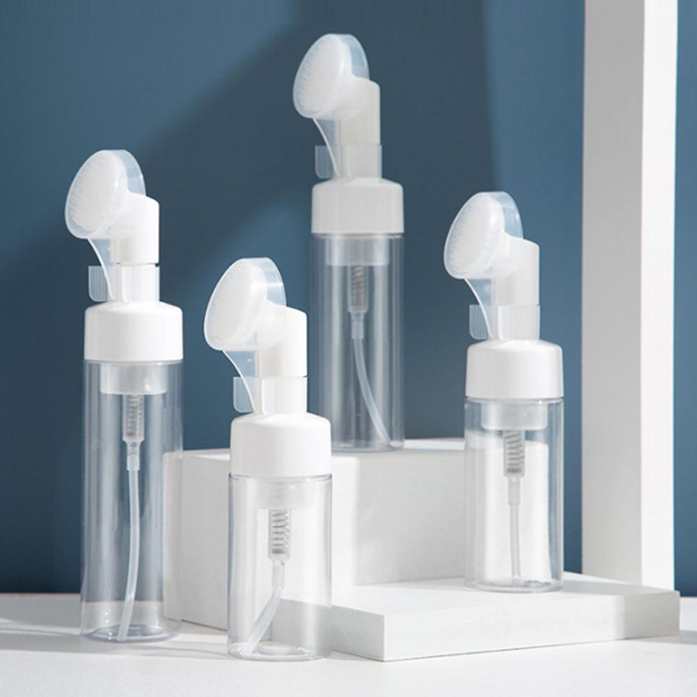 Mousse Liquid Dispenser Sparkling Bottle Cleanser Clean Plastic Portable