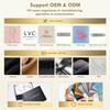 Portable Makeup Bag with Lighted Mirrors Travel Cosmetic Case Organizer with 3 Color Lights Mirror Dividers Brush Cases Holder