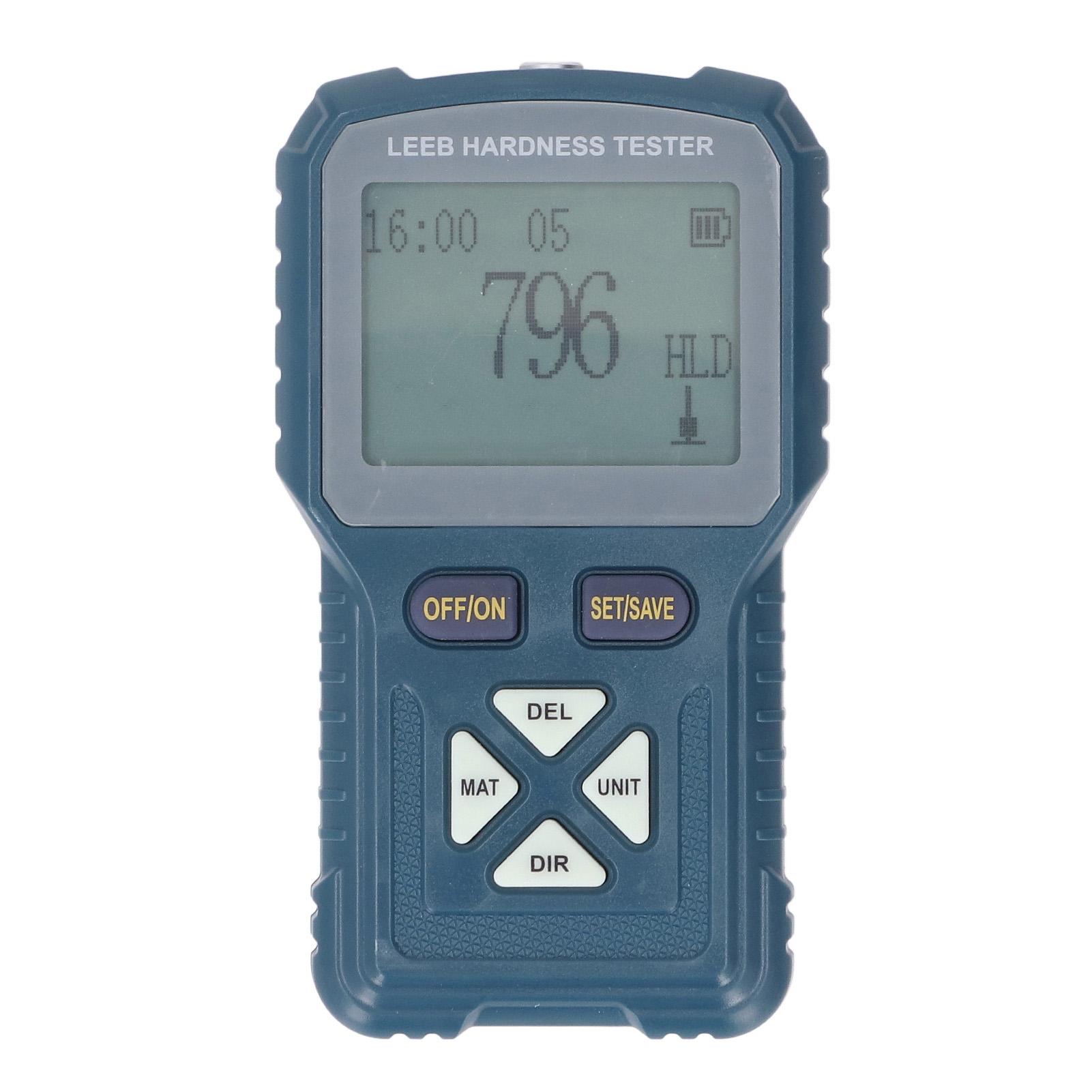 

Измеритель твердости металла Высокоточный цифровой портативный твердомер для стали, меди, латуни, чугуна