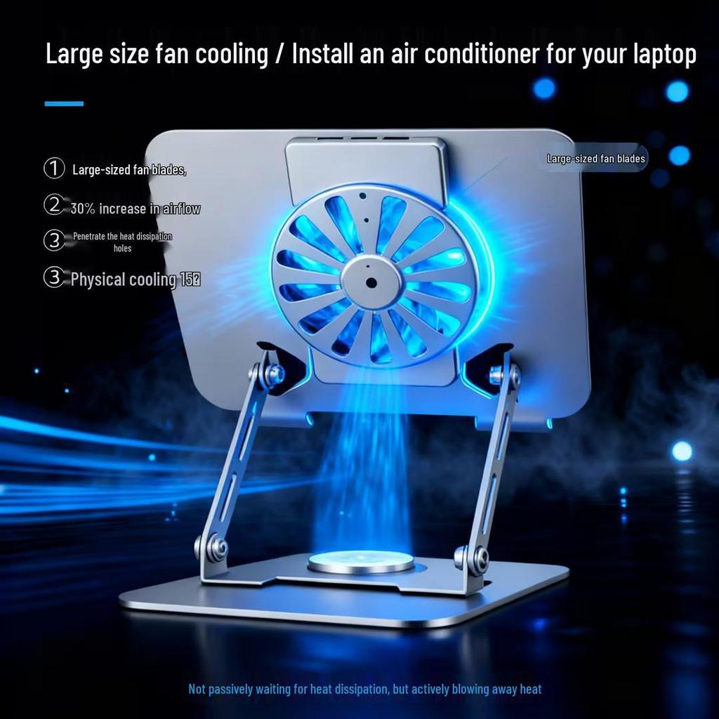 Adjustable Carbon Steel & Aluminum Laptop/Tablet Stand