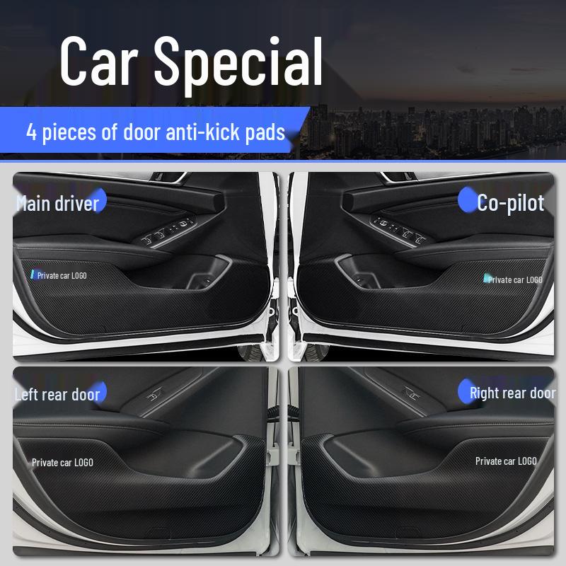 Interior Accessories for Geely Emgrand 4th Generation: Door Sill Stickers