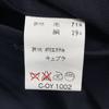 Lanvin Italy Silk Wool Blend Sten Collar Coat R48-45 L-XL Navy(USED)