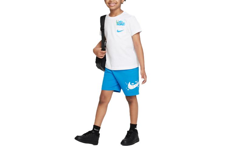 Nike Kids Casual Sportswear Crew Neck Moderate FQ0552-406 L