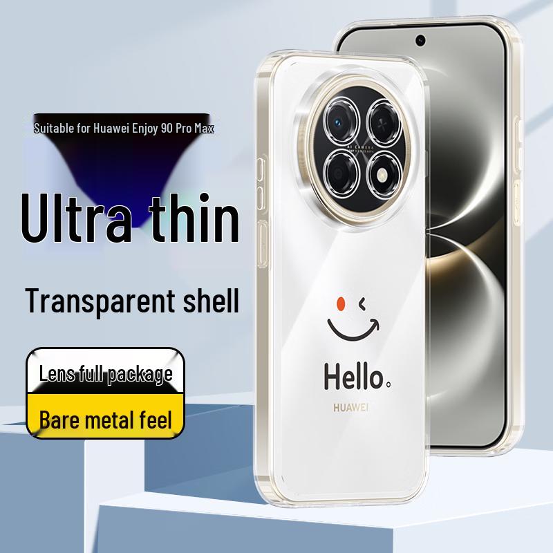 Purecolor Huawei Enjoy 90 Pro Max Transparent TPU Phone Case Enjoy 90 Pro Max