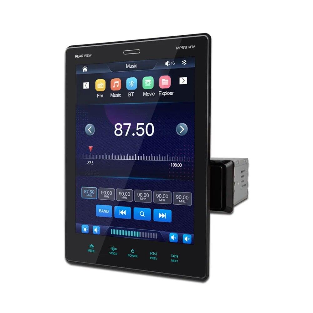 

9,5-дюймовый вертикальный экран Android10.1 Автомобильный MP5-плеер 9510 HD 1DIN Bluetooth Автомобильная стереосистема Wi-Fi GPS MirrorLink imedia Видеоплеер