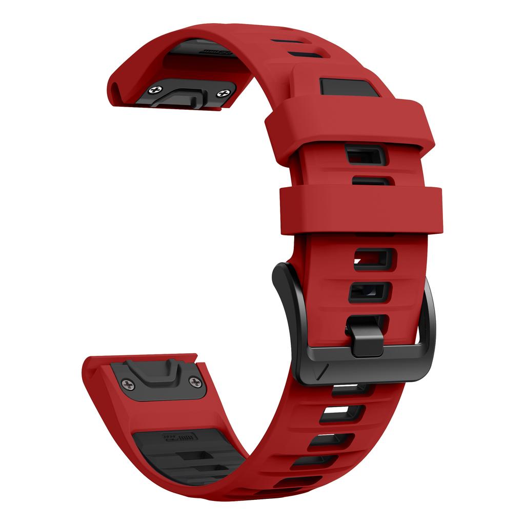 22mm 26mm Silicone QuickFit Band For Garmin Fenix7 7X 8 E 6 6X 5 5X/Epix Gen2/Instinct/Forerunner 970 Smart Sport Strap Bracelet