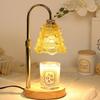 Wax Melt Lamp Fragrant Gift Desk Lamp Smoke Free Temperature Regulating American Retro Night Light Aromatherapy Lamps(No Candle)