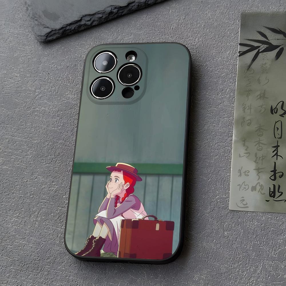 Cartoon Anne Of Green Gables Phone Case Funda For Iphone 13 17 16 11 15ProMax 14 12 Pro Xs Max Mini Xr X 7 8 6 6s Plus Covers