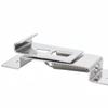 Rectangular Stainless Steel Car License Plate Spring Loaded Bracket License Plate Bracket Clamps Trailer Number Plate Clips 2Pcs