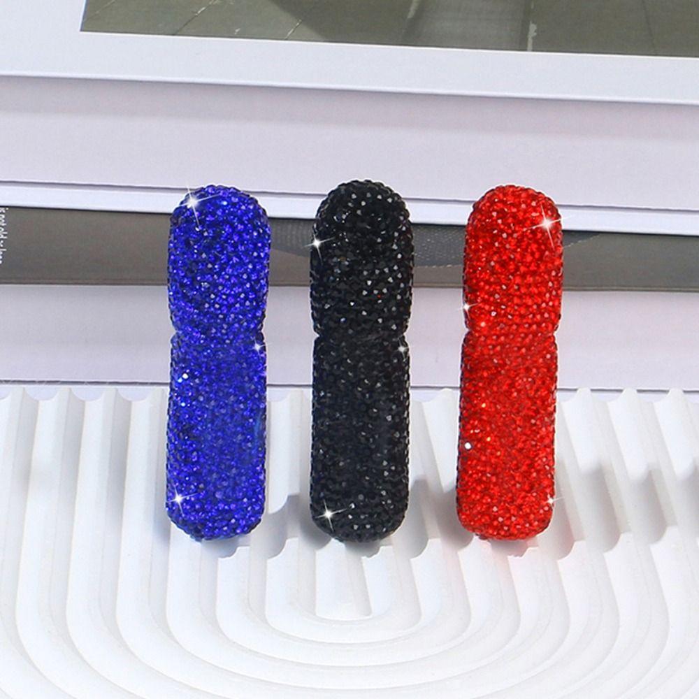 Portable Perfume Spray Bottle Rhinestone Inlaid Storage Container  Travel Accessories