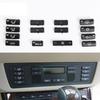 14pcs of AC Climate Control Button Covers for BMW X5 E53 1999-2006 and E39 5 Series 1995-2002 OE 64116915812